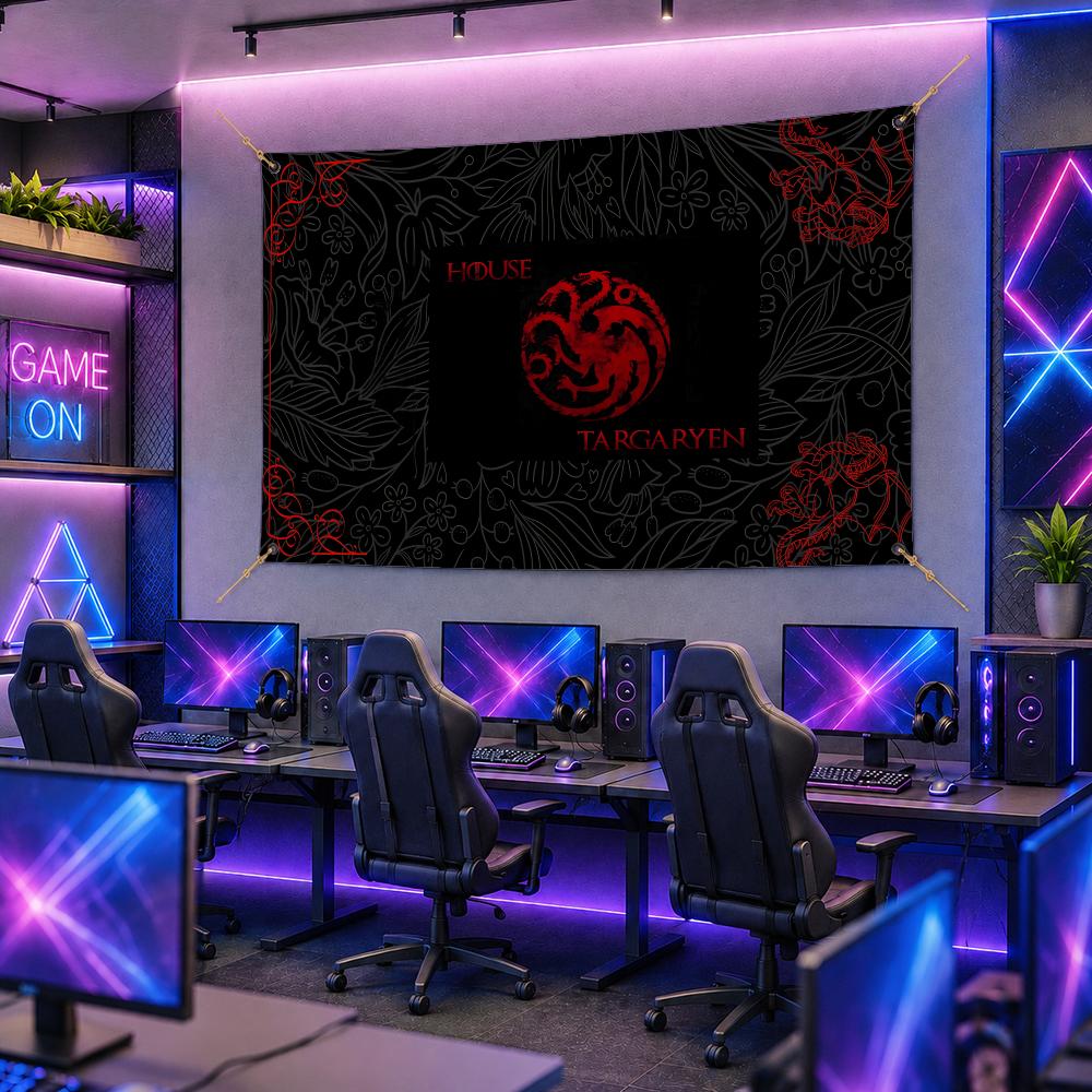 Ünlü Klan H-House TargaryenS B - Esports Gaming Banner incelemesi ve fiyatı