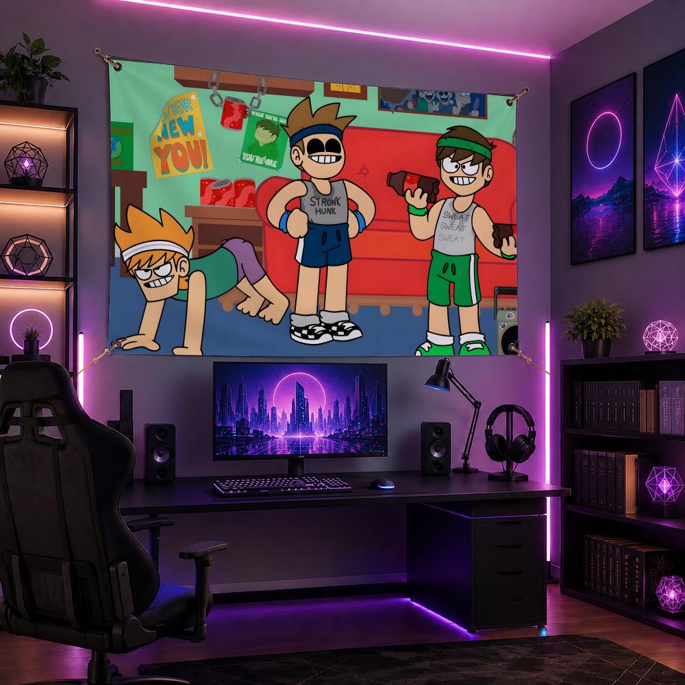 Popüler Karikatür E-EddsworldS - Esports Gaming Banner incelemesi ve fiyatı