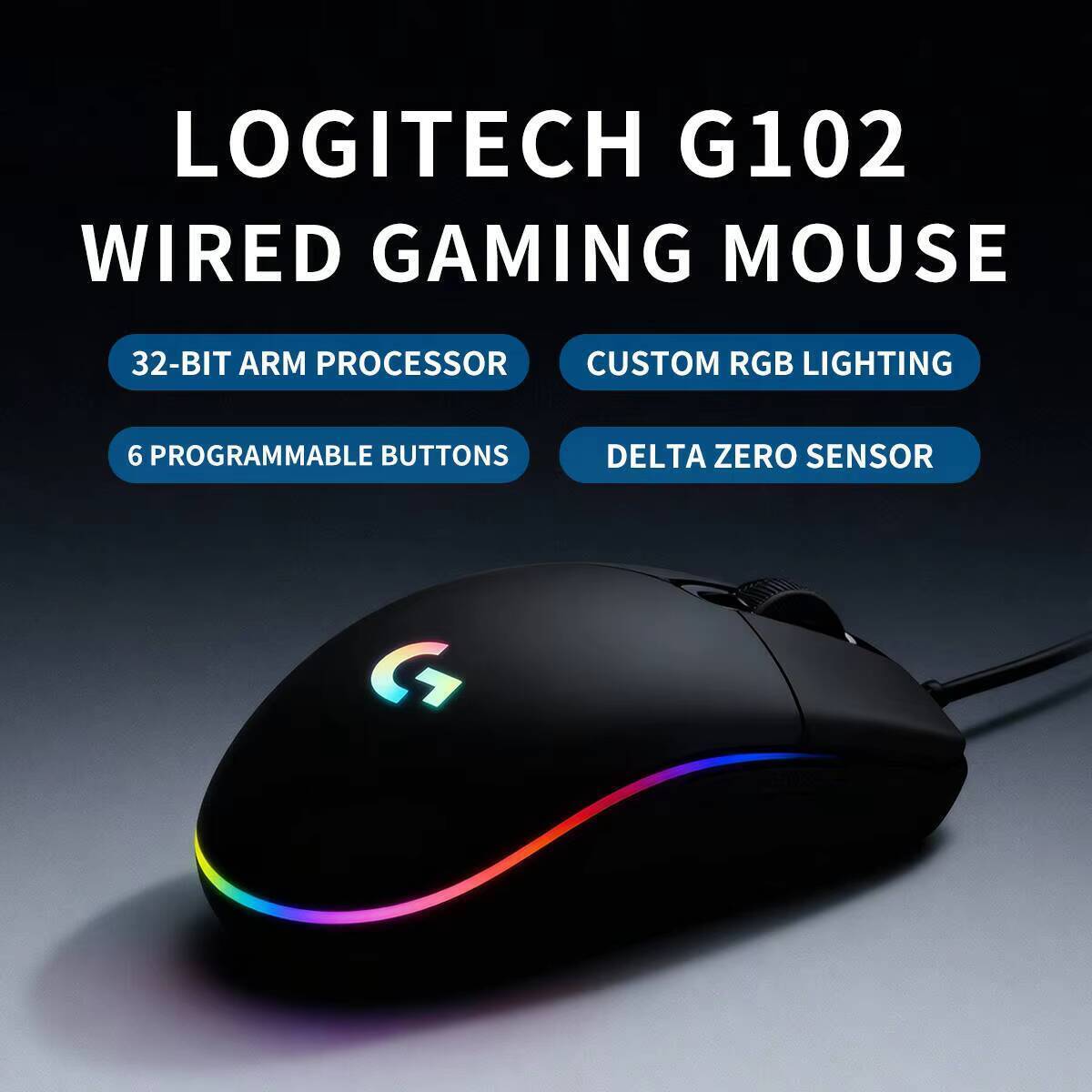 Logitech G102 Kablolu Oyuncu M - Esports Gaming Tournaments incelemesi ve fiyatı