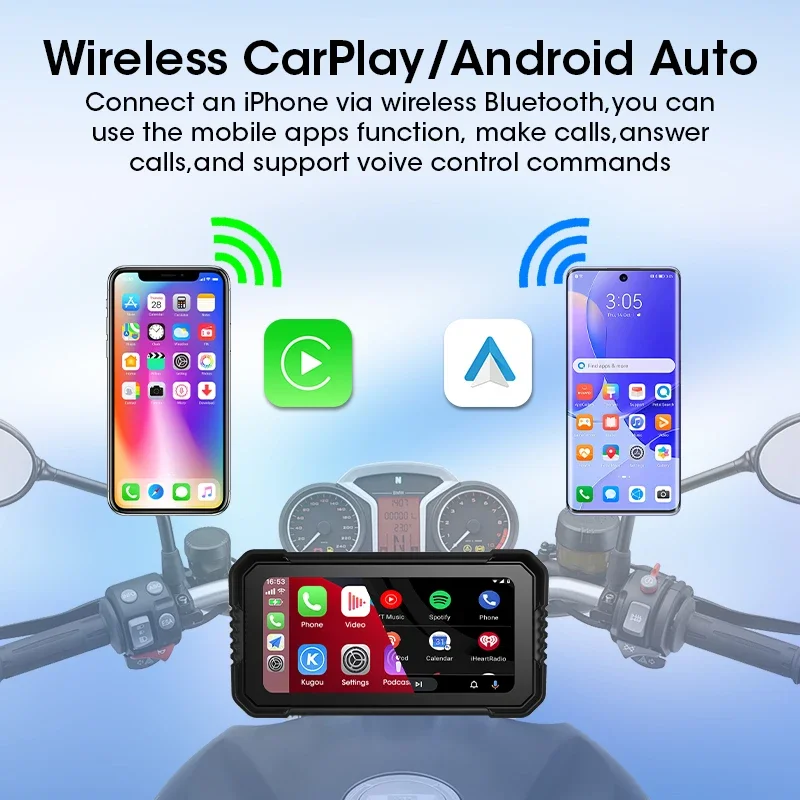 6.25 inç Carplay Ekranlı Motos - Dual Monitor Stand incelemesi ve fiyatı
